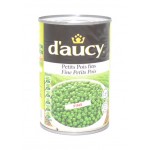 Daucy  Petits Pois Fin  1/2 400g