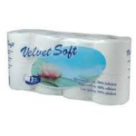 Papier Toilette VELVET Soft 8rlx 3 plis